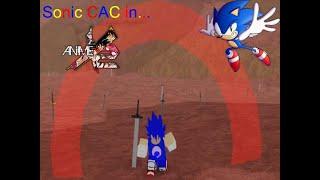 Sonic CAC in Anime Cross 2!