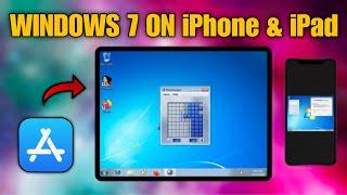 Install Windows 7 on iPhone & iPad | UTM SE iOS Virtual Machine