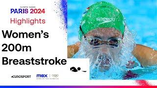 WHAT A VICTORY!  | Women's Swimming 200m Breaststroke Highlights | #Paris2024