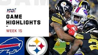 Bills vs. Steelers Week 15 Highlights | NFL 2019