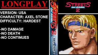 Streets of Rage 2 [USA] (Sega Genesis) - (Longplay - Axel Stone | Hardest Difficulty)