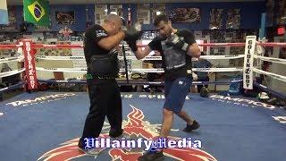 JOEL DIAZ REFINING UZBEK SILVER MEDALIST, SHAKHRAM GIYASOV'S ARSENAL, LOOKING BEAST IN CAMP