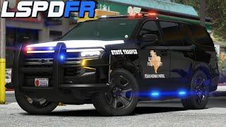 Texas Highway Patrol | Fleeing Biker Crashes Into Camper | GTA 5 LSPDFR