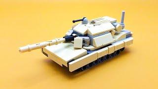 Lego M1A2 Abrams Tank Tutorial