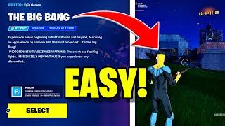 How to Load into Big Bang Live Event Fortnite! (How to Play Big Bang Live Event)