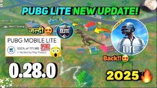 Pubg Lite New 0.28.0 Update Fix 2025 | Pubg Mobile Lite 0.28.0 Comeback Update 2025