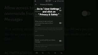 How to Enable Use data to Improve Discord in Discord Mobile #roduz #discord #data #use #permission