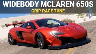 Forza Horizon 5 Tuning - 2015 McLaren 650S Coupe Widebody - FH5 Grip Race Build, Tune & Gameplay