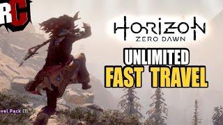 Horizon Zero Dawn - Unlimited Fast Travel Pack (How to get Golden Fast Travel Pack)