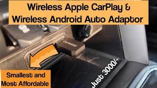 Convert Wired Apple Carplay and Android Auto into Wireless in just Rs.3000