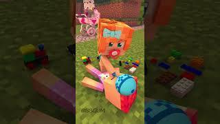 cute and funny alex took all the toys #minecraftanimation #shorts