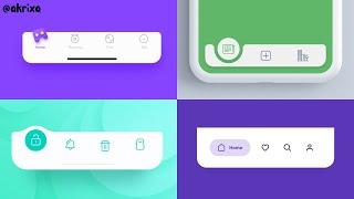 Top 10 Tab Navigation Bar | Bottom Navigation Bar For Android