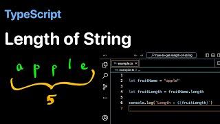 How to get Length of String in TypeScript - Examples | ProgramGuru.org