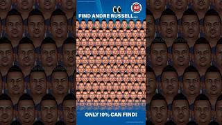 Find Andre Russell! #shorts