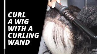 How To Use A Curling Wand On A Straight Wig