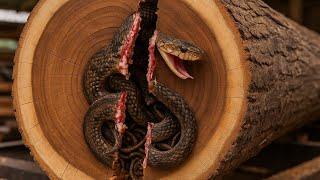 Destruction of teak wood worth tens of millions at the Sawmill