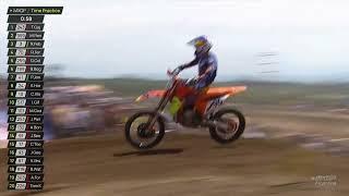 Mattia Guadagnini Crash in MXGP Time Practice | 2025 YPF INFINIA MXGP of Argentina