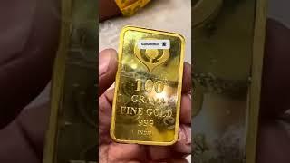 Fine Gold biscuit 999