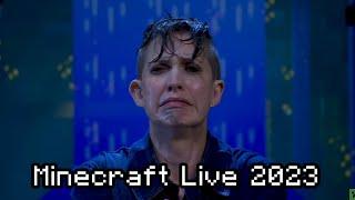 Minecraft Live 2023 Being a Meme for 4 minutes and 32 seconds straight