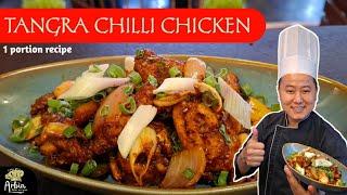 How To Make Chilli Chicken Like a Chinese Chef | 1 PORTION RECIPE | @CookwithArbin