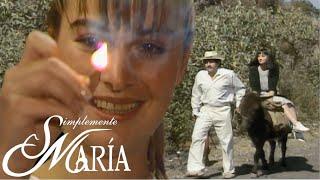 Simplemente María (1989): Lorena se escapa del manicomio