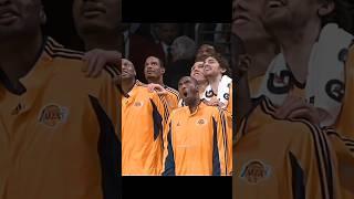 Kobe Bryant reaction to Shannon Brown BLOCK  #shorts