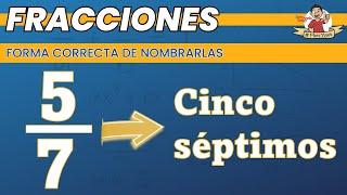 1. CÓMO LEER FRACCIONES | Explicación desde cero.