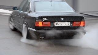 BMW E34 525 DRIFTING TRAILER !