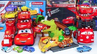 Disney Pixar Cars Unboxing Review | Disney and Pixar Cars on the Road Dino Playground Playset