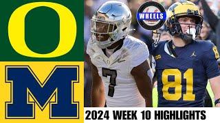 #1 Oregon vs Michigan | Full Game Highlights | 2024 College Football Highlights