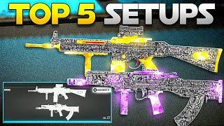 NEW TOP 5 *BROKEN* ASSAULT RIFLE META LOADOUTS in WARZONE! (Warzone Meta Loadouts) BO6