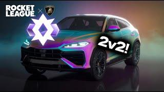 Champ 2 2v2s with new Lamborghini urus rocket league (no commentary)