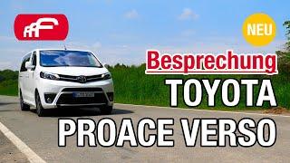 TOYOTA Proace Verso - Review / Alle Infos kurz und knapp