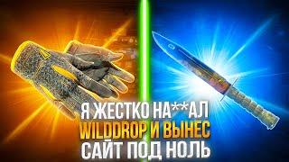 Я ЖЕСТКО НА**АЛ WILDDROP И ВЫНЕС САЙТ ПОД НОЛЬ!!!