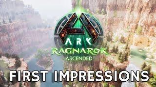 ARK Ragnarok Ascended First Impressions - THIS PERFORMANCE IS INSANE