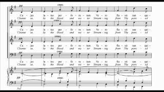 [choral music score] Ave Verum Corpus - Edward Elgar