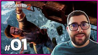 UM COMEÇO DESESPERADOR! - Jogando Uncharted 2: Among Thieves #01 | Lives do feliiperama