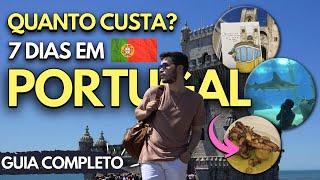 [ATUALIZADO] VIAGEM PARA PORTUGAL 2022/2023 QUANTO CUSTA E O QUE FAZER EM LISBOA EM 7 DIAS