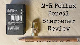 Möbius & Ruppert - Pollux Brass Concave Sharpener Review