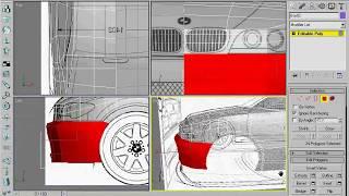 Создание авто в 3ds Max часть 3