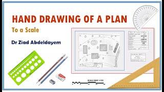 SURVEYING | HOW TO DRAW A PLAN TO A SCALE | HAND DRAWING