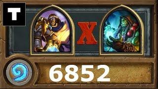 Hearthstone 6852 Rank 20 Murlock Paladin vs Shaman!