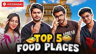 S8UL VISITED MY FAV FOOD PLACES IN HYDERABAD