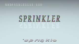 sprinkler - pronunciation + Examples in sentences and phrases