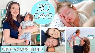 30 Full Days With A Newborn At 2 Months Old ! Realistic Day In The Life Postpartum !