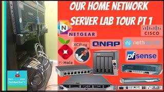 Our Home Network Server Rack tour