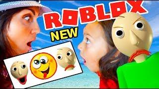 Roblox BALDI НА МОРЕ БАЛДИ в Реальной ЖИЗНИ РОБЛОКС Baldi's Basics Emoji Валеришка ДляДетей children