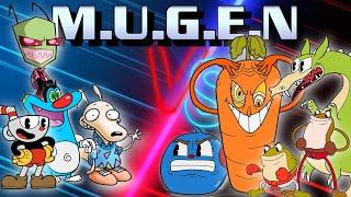 Team Cuphead vs Team Goopy Le Grande - Mugen Battle