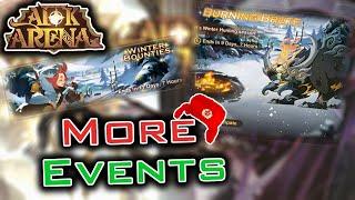 AFK ARENA Burning Brute and Winter Bounties | New Events in January!