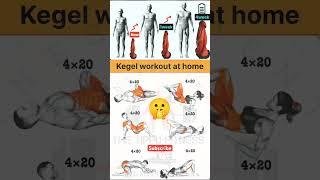 Kegel Workout for Stronger Pelvic Muscles!  #Shorts #trending #fitness  #motivation #reels